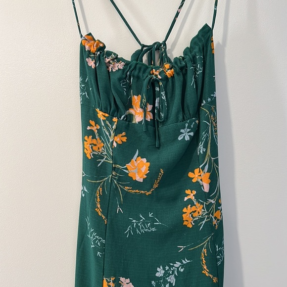 UO April Tie-Back Midi Slip Dress - Picture 5 of 8